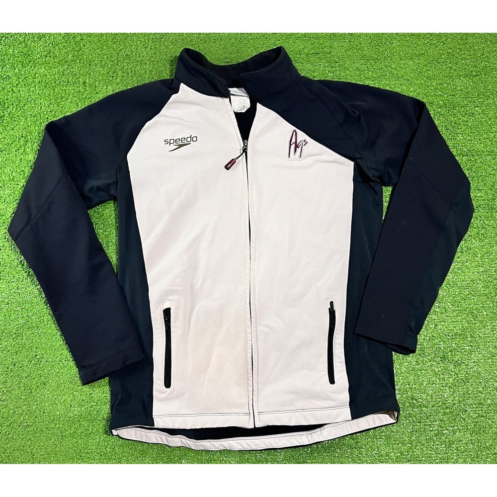 Vintage Texas A&M Jacket Women's SM. Aggies Y2K Speedo Performance Jacket "AGs"